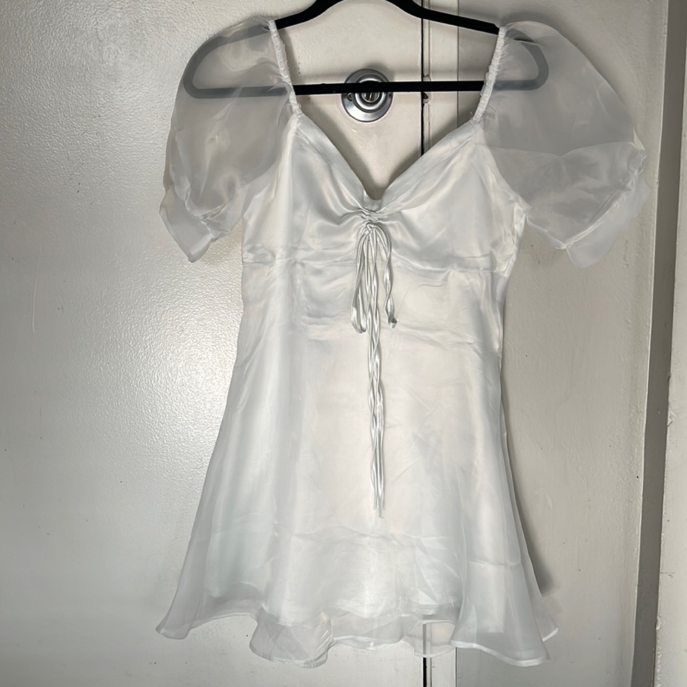 NEW handmade small white cupcake dress